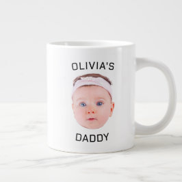 Personalisierte Tasse, Custom Baby Tasse, Vater Ge Jumbo-Tasse