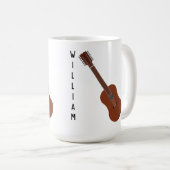 Personalisierte Tasse der Akustikgitarre-12-String (VorderseiteRechts)