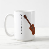 Personalisierte Tasse der Akustikgitarre-12-String (Links)