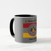 + PERSONALISIERTE TASSE der CAMOUFLAGE (Vorderseite Links)