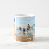 Personalisierte Tasse der FotoCollage (Mittel)