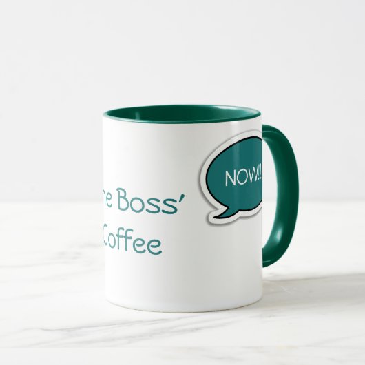 Personalisierte Tasse der Grünen Rede (VorderseiteRechts)