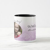 Personalisierte Tasse der Rosen-Mutter Tages (Zentrum)