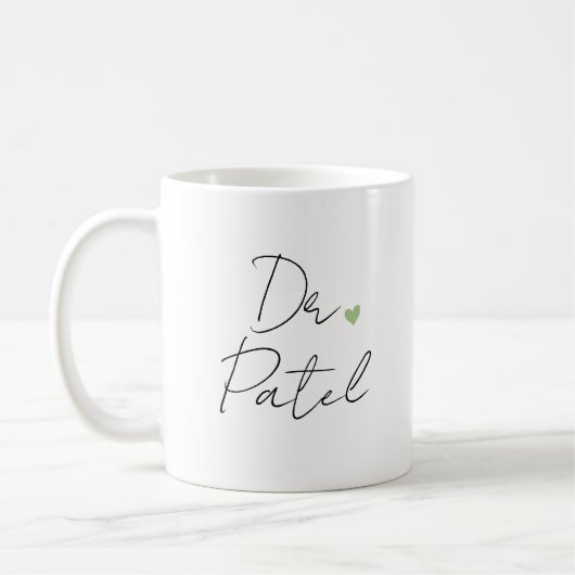 Personalisierte Tasse des Arztes ・ Tasse des Arzte (Links)