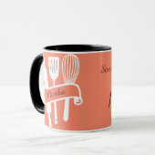 Personalisierte Tasse des Cochenchefs (Vorderseite Links)