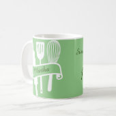 Personalisierte Tasse des Cochenchefs (Vorderseite Links)
