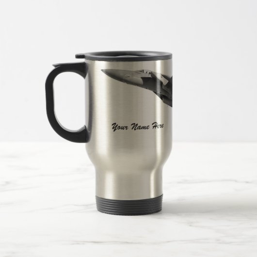 Personalisierte Tasse des Kaffee-F15 (Links)