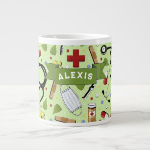 Personalisierte Tasse des Krankenkaffees