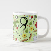 Personalisierte Tasse des Krankenkaffees (Rechts)