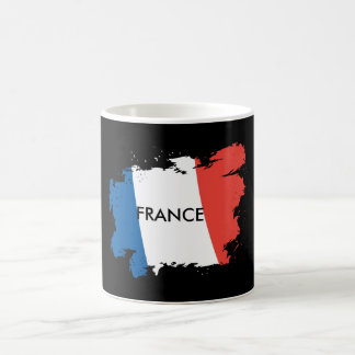 Personalisierte Tasse Frankreich-Flagge
