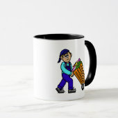 Personalisierte Tasse für Abfallsammelgeräte (VorderseiteRechts)