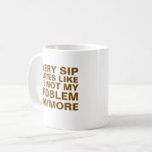 Personalisierte Tasse für die Altersversorgung, je (Vorderseite Links)