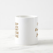 Personalisierte Tasse für die Altersversorgung, je (Mittel)