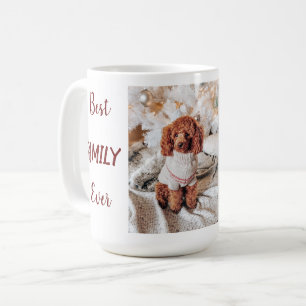 Personalisierte Tasse für die beste Familie je Kaf