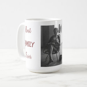 Personalisierte Tasse für die beste Familie je Kaf