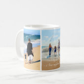 Personalisierte Tasse für die FotoCollage (Vorderseite Links)