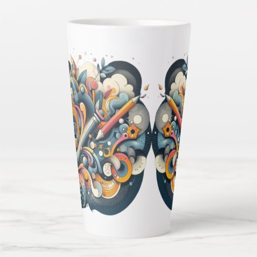 Personalisierte Tasse für Kaffeemänner/Tee (Vorderseite)