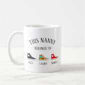 Personalisierte Tasse Gruscha, Gruschkochenkaffee- (Links)