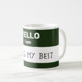 Personalisierte Tasse "Hello I Am" (VorderseiteRechts)