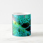 Personalisierte Tasse in den Blues (Mittel)