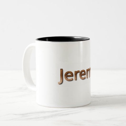 Personalisierte Tasse Jeremy (Vorderseite Links)