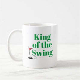 Personalisierte Tasse "King of the Swing"