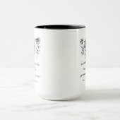 Personalisierte Tasse mit eigener Nachricht als Ge (Zentrum)