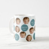 Personalisierte Tasse mit zwei Fotos | Ich Liebe S (Vorderseite Links)