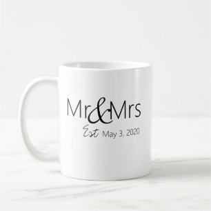 Personalisierte Tasse "Mr. & Mrs."
