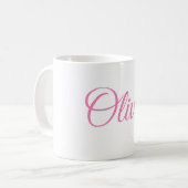 Personalisierte Tasse (Olivia) (Vorderseite Links)