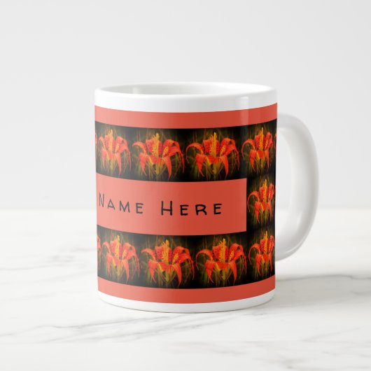 personalisierte Tasse "Pine Lily" (Vorderseite Rechts)