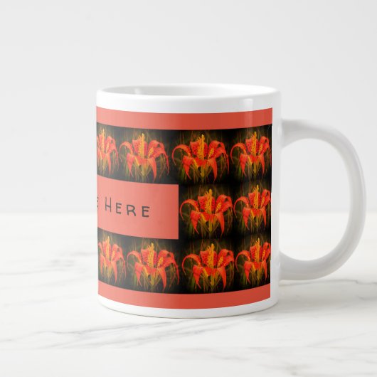personalisierte Tasse "Pine Lily" (Rechts)