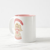 Personalisierte Tasse Pink Angel (Vorderseite Links)