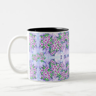 Personalisierte Tasse Pretty Little Flowers
