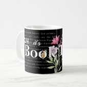 Personalisierte Tasse "Shhh...it's Book Time" (Vorderseite Links)