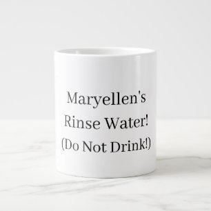 Personalisierte Tasse "Spülwasser" für Künstler