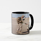 Personalisierte Tasse "Unser Held", Tasse für mili (VorderseiteRechts)