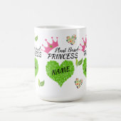Personalisierte Tasse Veganer Princess - vegane Ta (Mittel)