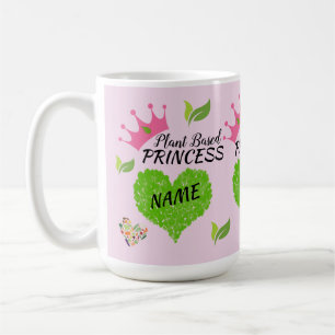 Personalisierte Tasse Veganer Princess - vegane Ta