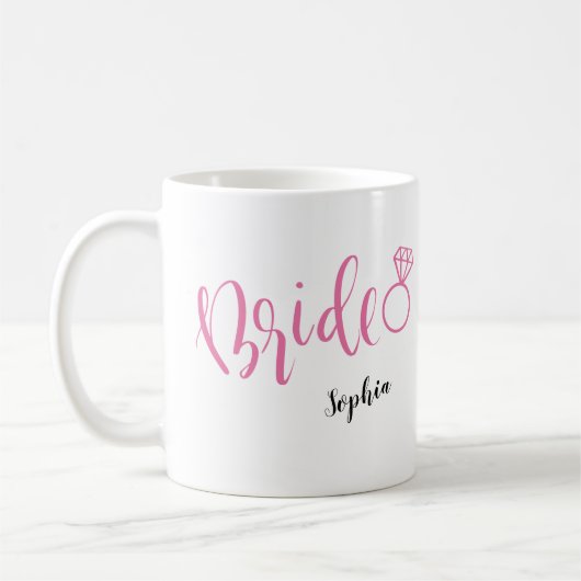 Personalisierte Tasse von Handschriften (Links)