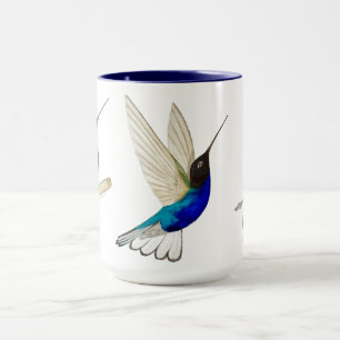 Personalisierte Tasse von Hummingvögeln
