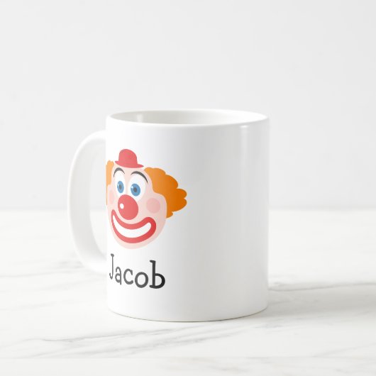 Personalisierte Tasse von Kindern mit niedlichem C (Vorderseite Links)