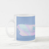 Personalisierte Tasse von Northern Lights Blue Gli (Links)