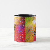 Personalisierte Tasse von Notenblättern (Zentrum)