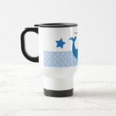 Personalisierte Tasse "Whale im Nautischen Ozean" (Links)
