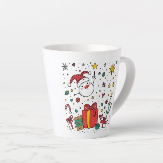 personalisierte Tasse zu Weihnachten (Rechte Ecke)