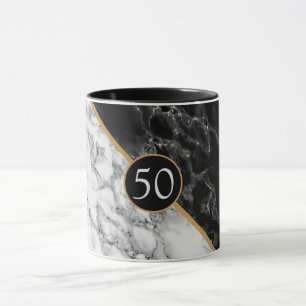 :Personalisierte Tasse zum Geburtstag Jubiläum Mar
