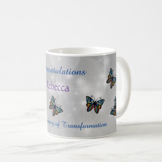 Personalisierte Tasse zur Förderung (VorderseiteRechts)