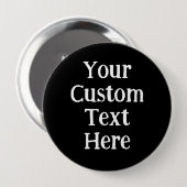 Personalisierte Taste für Big Black Button (Vorne & Hinten)