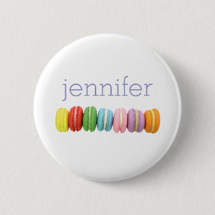 Personalisierte Taste für Macarons Button